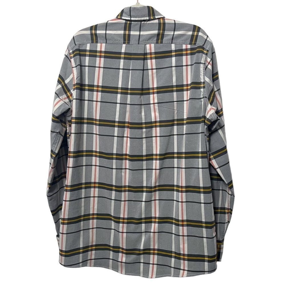 EDDIE BAUER Plaid Check Long Sleeve Button Up Classic Fit Shirt Large Tall - Picture 5 of 7